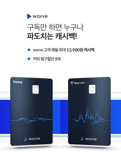 웨이브, 구독료 현금 적립 '웨이브 카드' 출시 