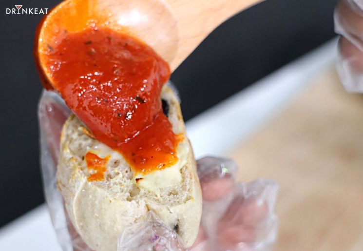 [드링킷] 바게트로 만든 맥주 안주 레시피