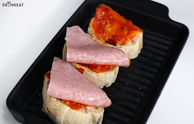 [드링킷] 바게트로 만든 맥주 안주 레시피