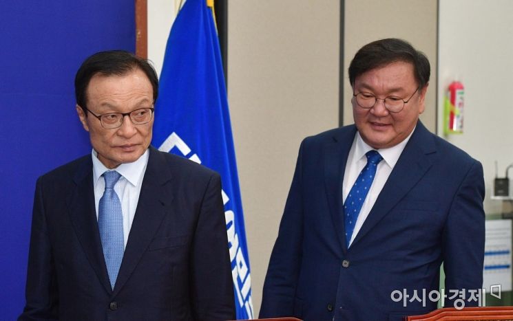 [포토] 회의 참석하는 이해찬·김태년