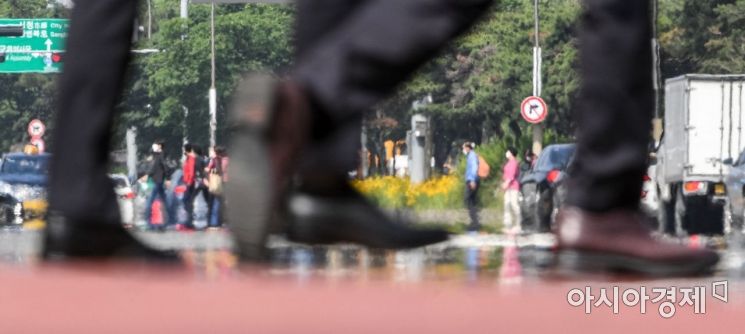 [포토]아지랑이 피어 오르는 도심