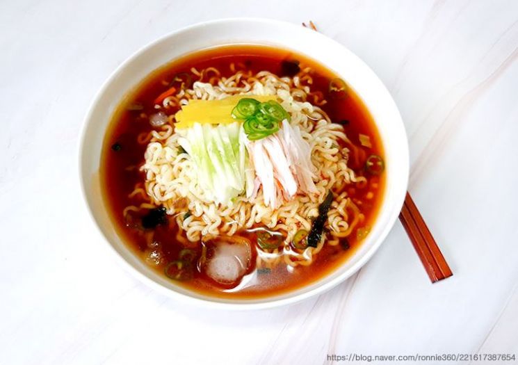 [드링킷] 요즘 별미, 냉라면 레시피