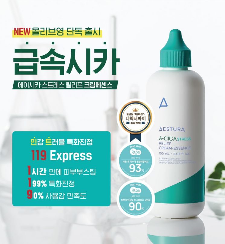 에스트라, 올리브영 단독 기획전 통해 할인 및 증정 혜택 제공