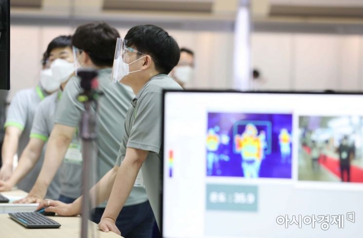 [포토]집합제한명령 속 열린 시덱스 행사 