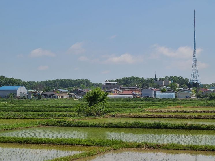 대성동 마을 전경