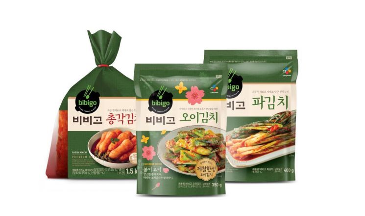 CJ제일제당 비비고 오이김치 등 제철별미 김치 제품