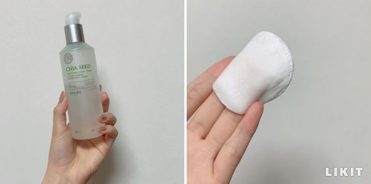 토너로 피부 결 정리하기!