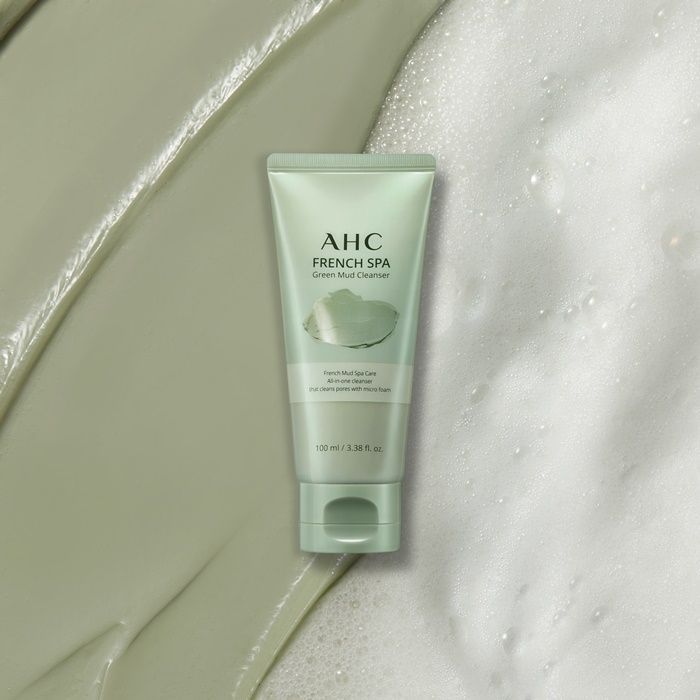 '프렌치 스파 그린 머드 클렌저'. 사진=AHC