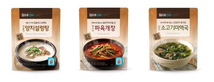 대상 청정원 집으로ON, 지역 특색 담은 ‘팔도별미’ 국탕류 3종 출시