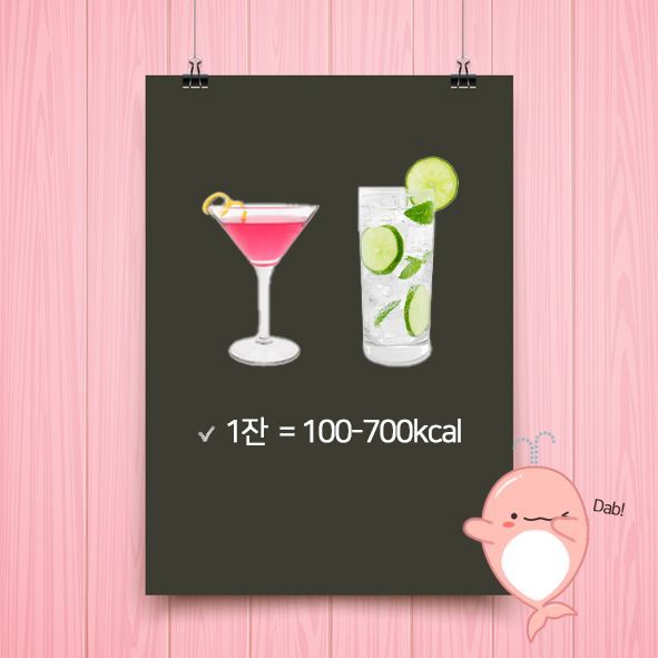 [드링킷] 술 종류별 칼로리, 알고 마시자