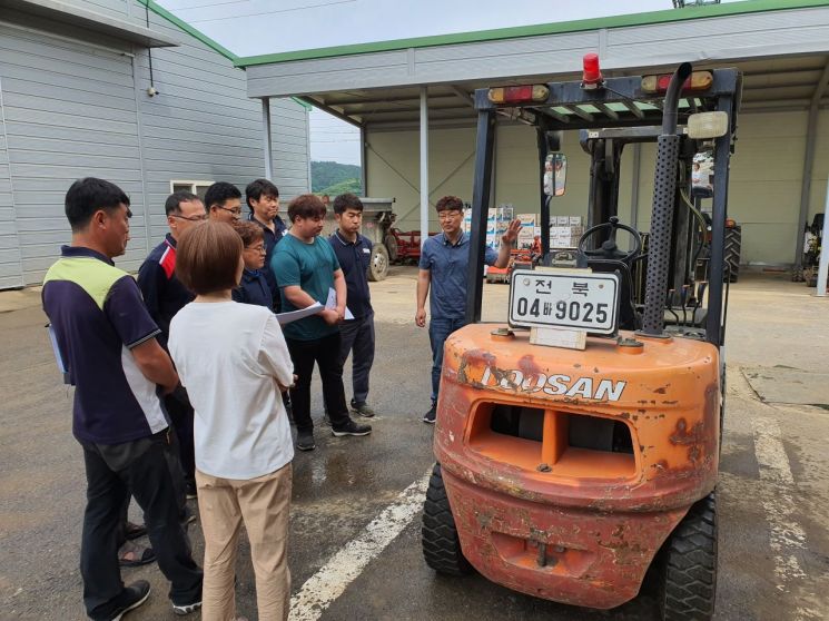 진안군, 특수형태근로 종사자 특별안전교육 실시