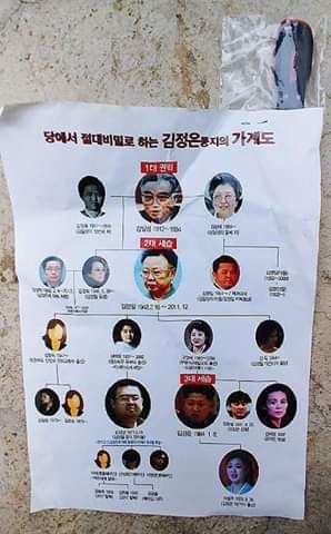 경기도 민가에 떨어진 대북전단에서 나온 인쇄물
