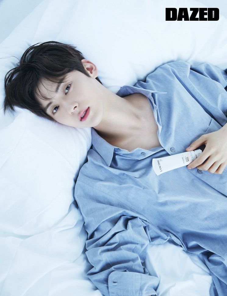 뉴이스트 황민현 x 랑콤