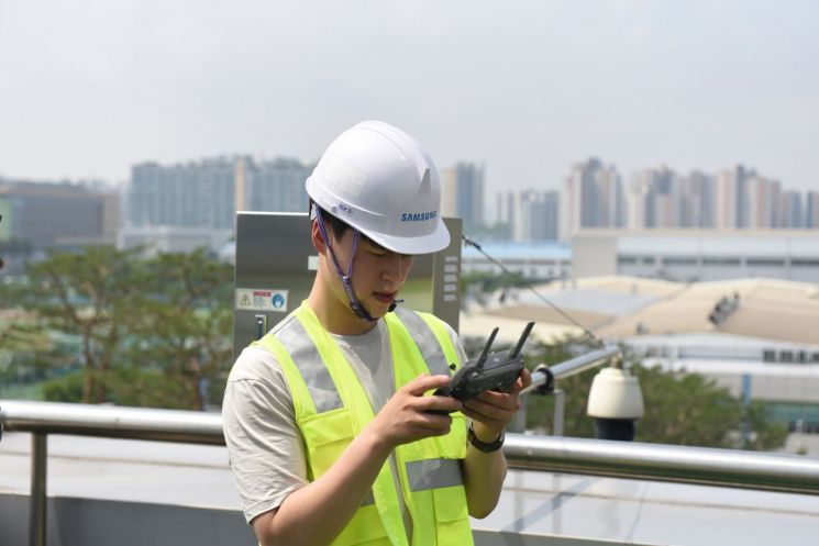 삼성전자, 드론·AI 활용 5G 네트워크 최적화 솔루션 공개