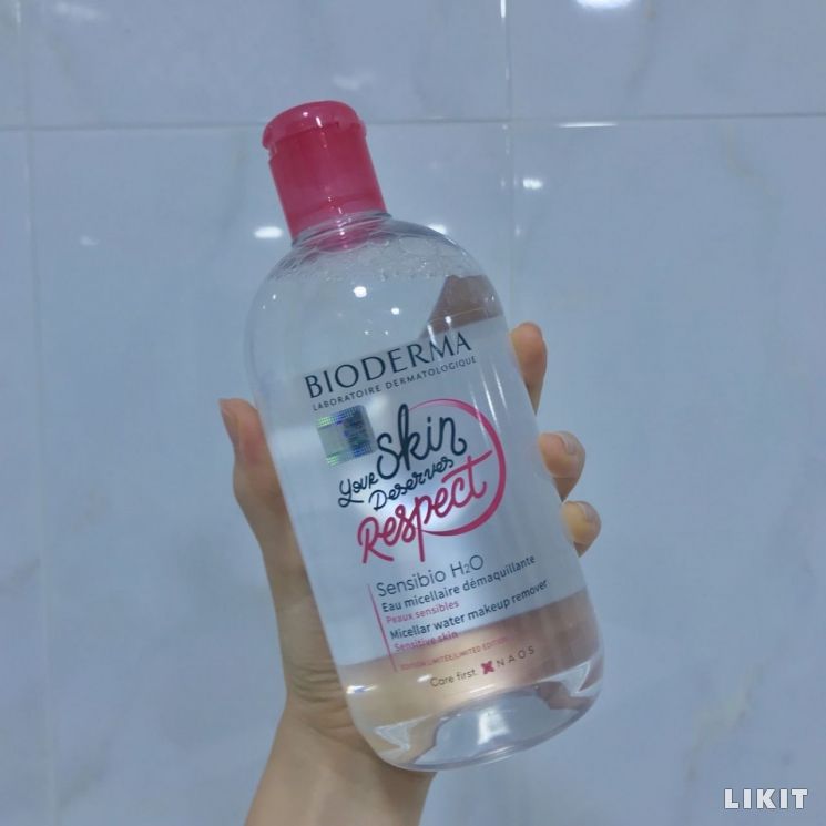 바이오더마의 '센시비오 H20 클렌징 워터'.