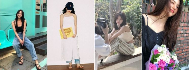 한소희도 입었다! 요즘 대세, 슬리브리스 스타일링☆
