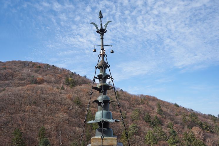 용왕 선물로 쌓았다는 정암사 수마노탑 국보로 승격