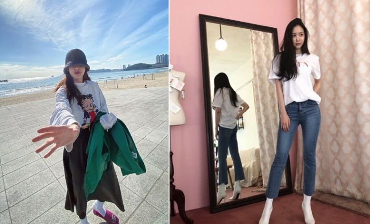 현아도 입은 캐릭터 티셔츠, 촌스럽다고 누가 그래?