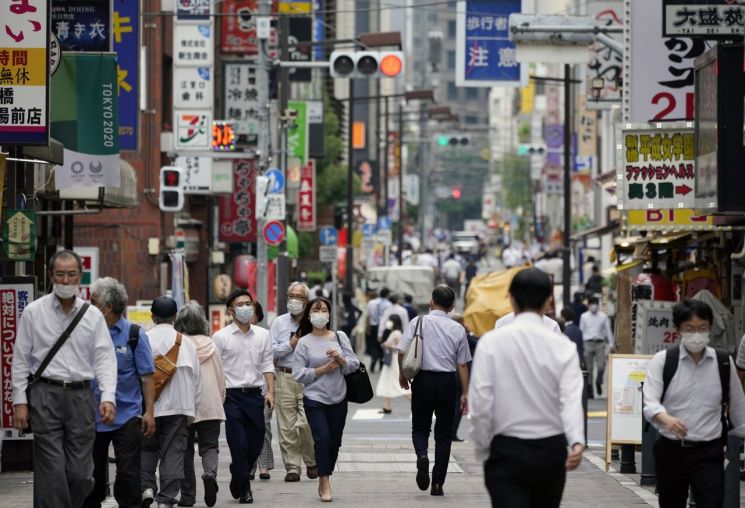 일본 성장률 -4.5%로 하향 조정…코로나19 여파