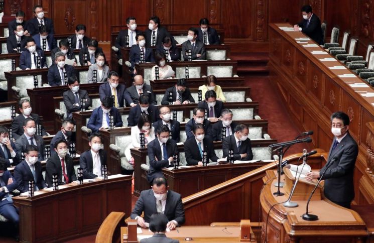 日 자민당, 창당 이후 전당대회 첫 취소…"코로나 때문"