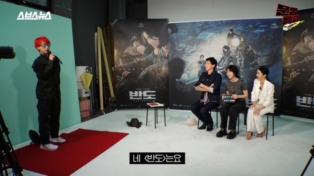 9일 웹예능 '문명특급'에 출연한 배우 강동원, 이레, 이정현/사진=웹예능 '문명특급' 화면 캡처
