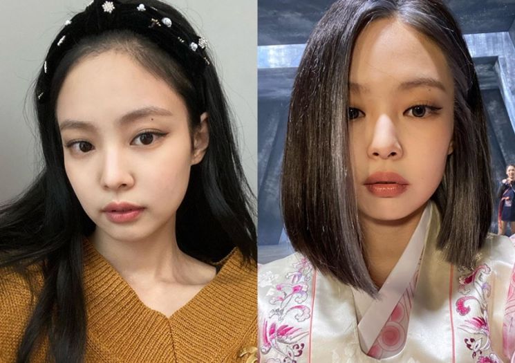 '1컴백 4헤어' 제니의 혜자로운 스타일링