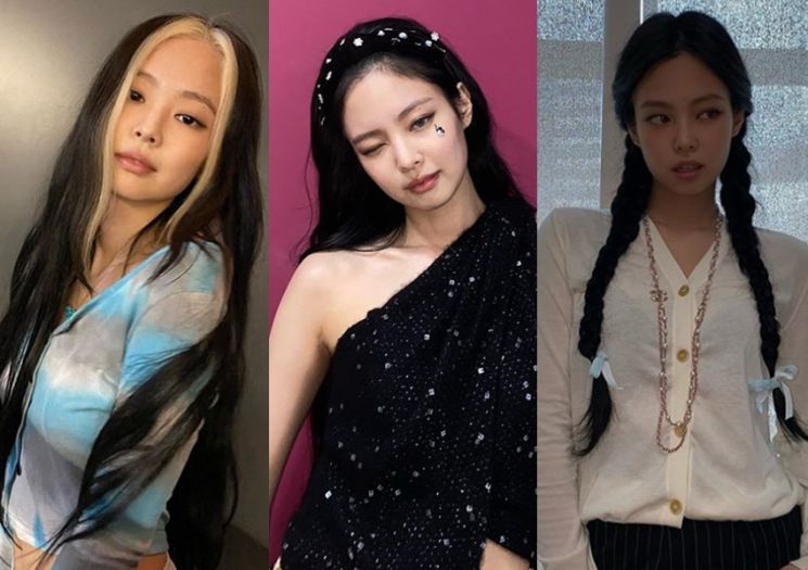 '1컴백 4헤어' 제니의 혜자로운 스타일링