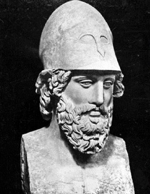 테미스토클레스의 흉상 모습[이미지출처= 아테네 국립역사박물관 홈페이지/www.nhmuseum.gr]