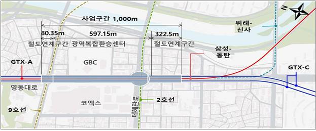 서울 영동대로 광역복합환승센터 조성 입찰 공고 … 2027년 완공