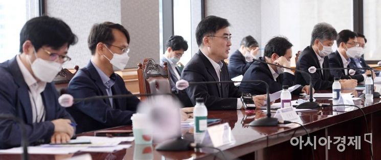 [포토] 제12차 경제중대본 금융리스크 대응반 회의