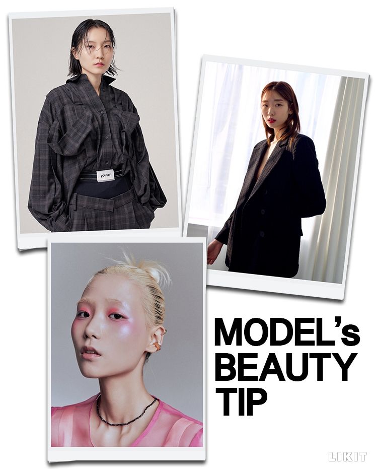 모델 정하늘, 장혜린, 조수영의 뷰티 인터뷰. 사진=에이본 모델 제공