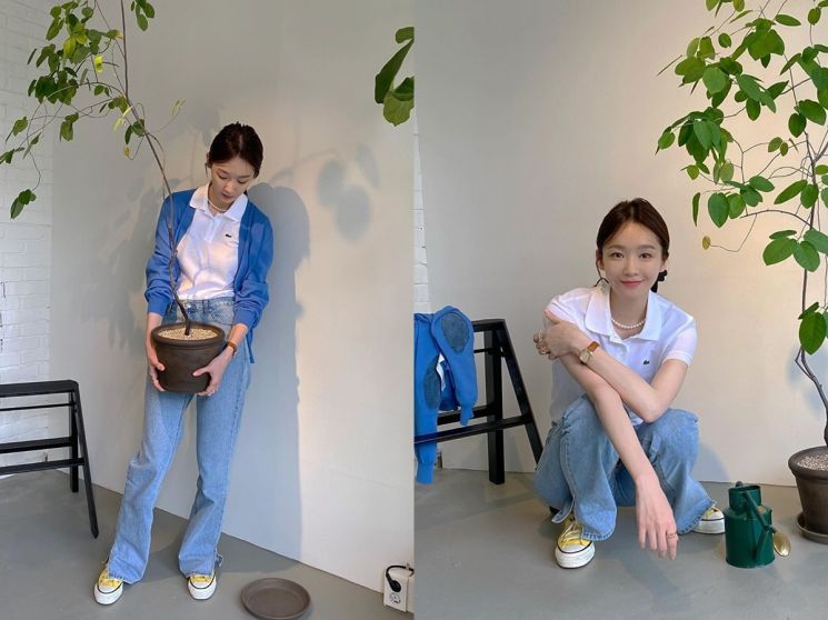 캐주얼한 진주 스타일링