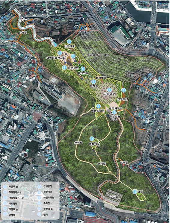 여수시, 남산공원 2단계 사업 박차…‘시민의 휴식처’ 조성