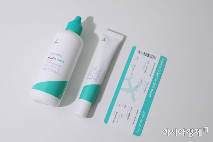 '에이시카 스트레스 릴리프 크림에센스', '에이시카 스트레스 릴리프 트리트먼트'