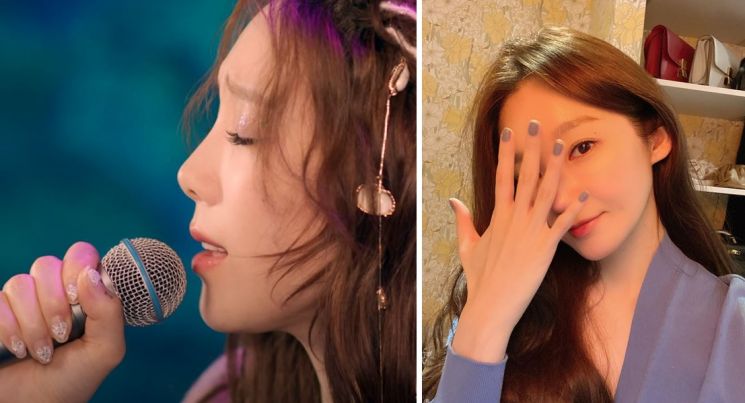 손 끝이 반짝반짝☆ 따라하고 싶은 여름 네일