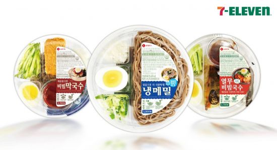 세븐일레븐, 시원한 여름 별미 '냉메밀' 출시