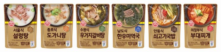 오뚜기, '의정부식 부대찌개' 등 지역식 국탕찌개 6종 출시
