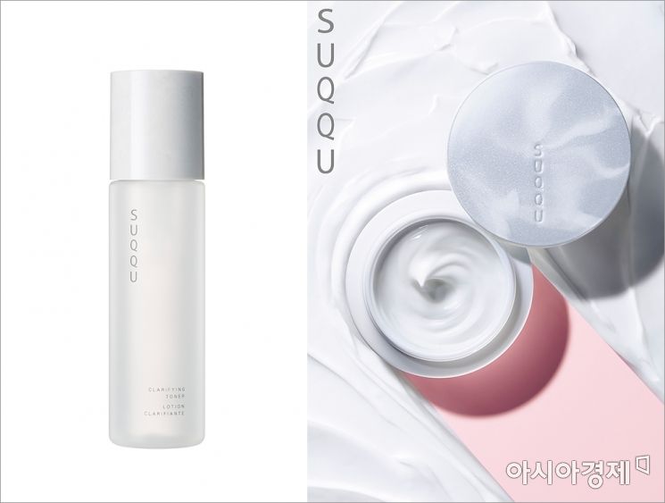 SUQQU(스쿠), ‘디자이닝 마사지 크림’ X '클래링파잉 토너'