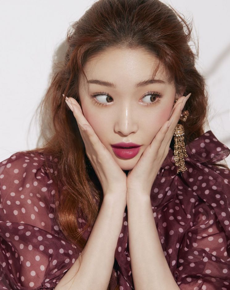 가수 청하 메이크업 화보