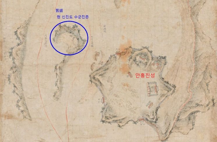 조선 정조시기 안흥진지도