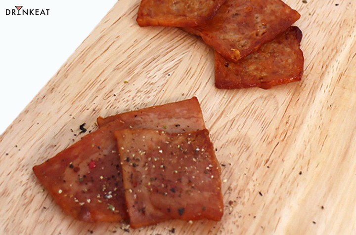 [드링킷] 집에서 통조림 햄으로 육포 만들기