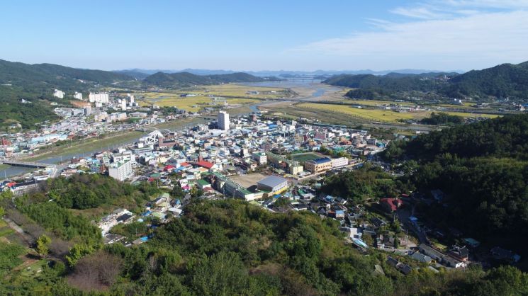 벌교읍 전경    사진자료=보성군 제공