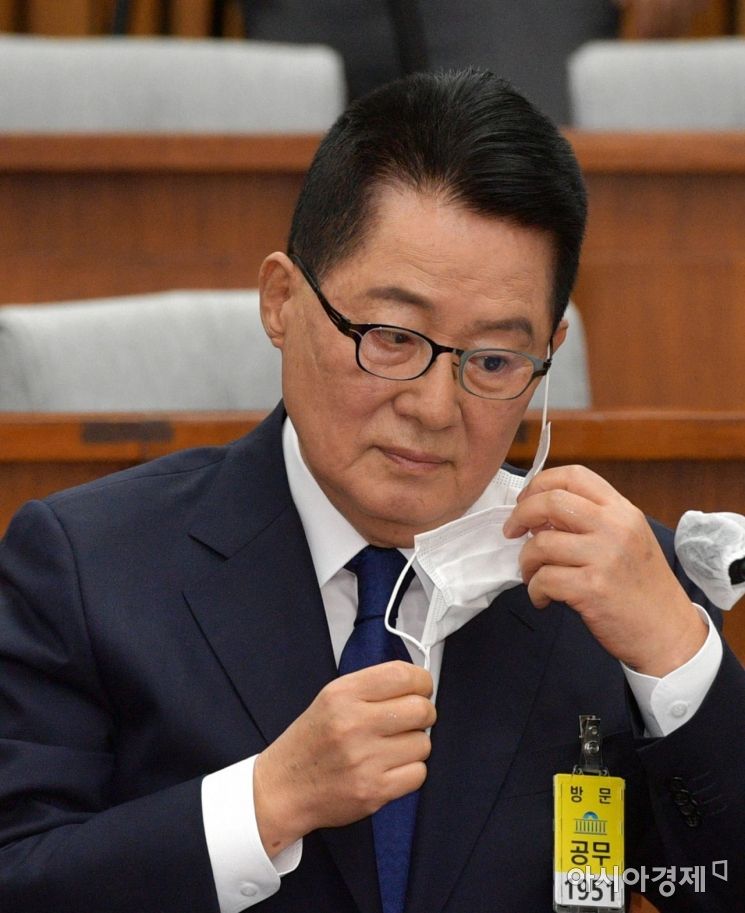박지원 "국정원의 국내정치 개입 절대 없도록 할 것"