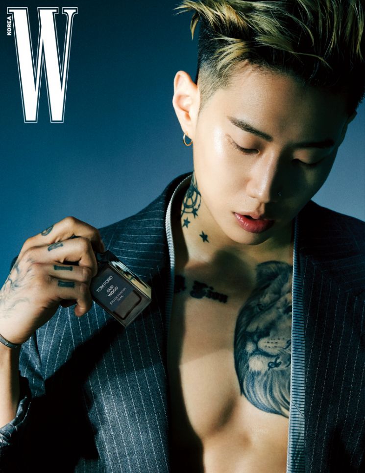 박재범과 함께 한 톰포드뷰티 향수 화보