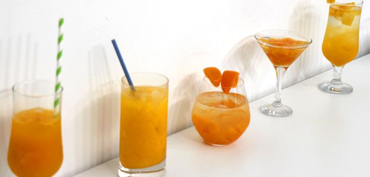 [드링킷] 망고가 통째로 들어간 망고 칵테일