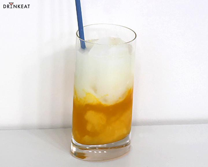 [드링킷] 망고가 통째로 들어간 망고 칵테일