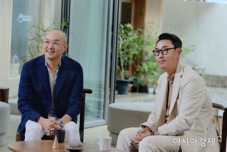 조수용(왼쪽), 여민수 카카오 공동대표