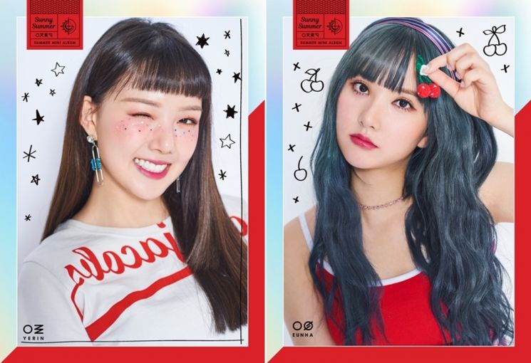 'Sunny Summer' 컨셉포토. 사진=여자친구 트위터