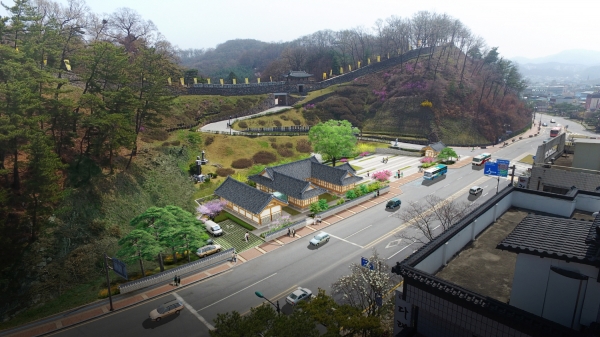 공산성 역사관 조감도