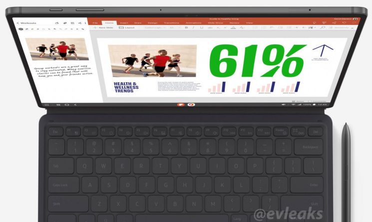 갤럭시 5형제 자리 꿰찬 '갤럭시탭S7'…노트북 넘본다